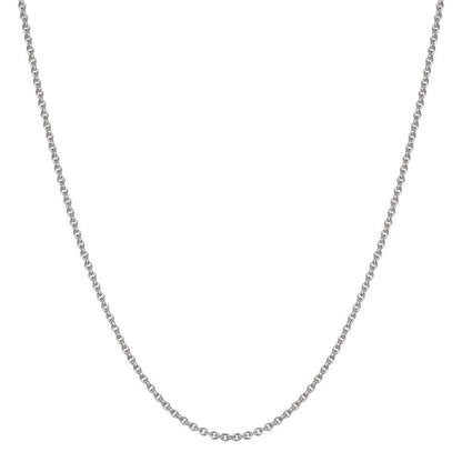 Halsband 750/18 K vitguld