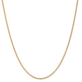Halsband 750/18 K gult guld 42 cm