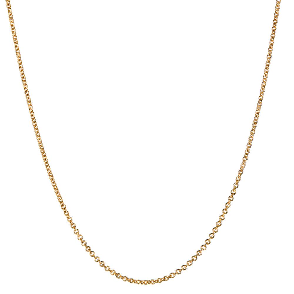 Halsband 750/18 K gult guld 42 cm