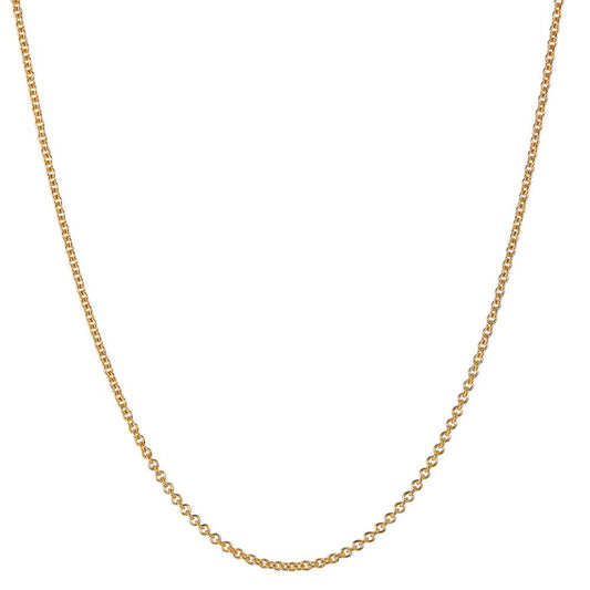 Halsband 750/18 K gult guld 42 cm