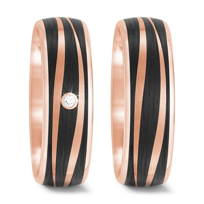 Partnerring 585/14 K roséguld, Kol