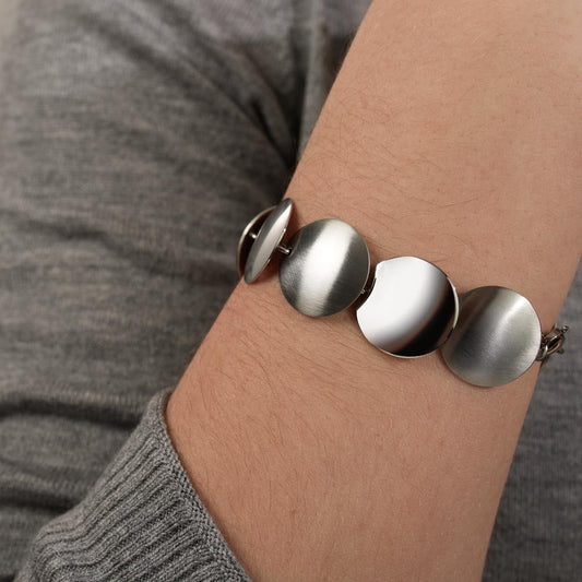 Armband rostfritt stål 18 cm
