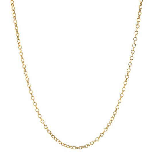 Halsband 750/18 K gult guld 36 cm