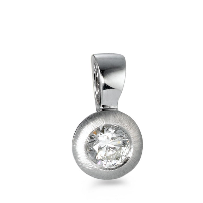 Hängsmycke 750/18 K vitguld diamant 0.30 ct, w-si