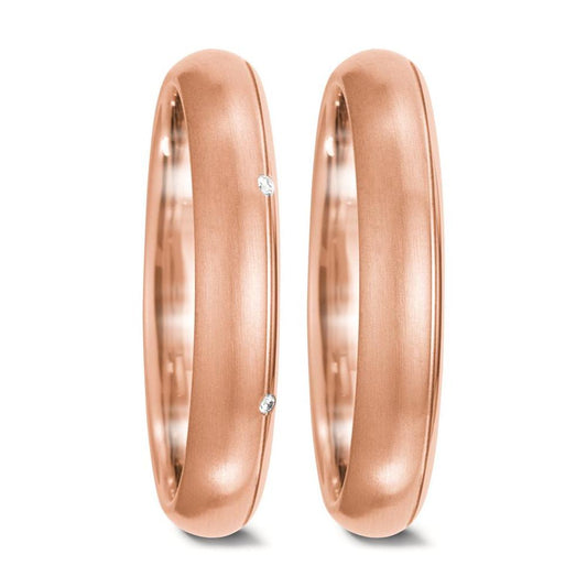 Partnerring 750/18 K roséguld