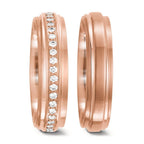 Partnerring 750/18 K roséguld