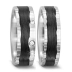 Partnerring 585/14 K vitguld, Kol