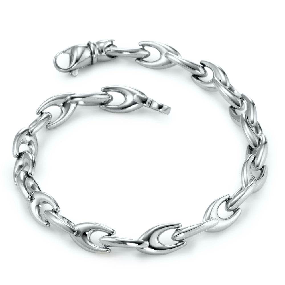 Armband 750/18 K vitguld Ø6 mm