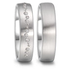 Partnerring 750/18 K vitguld