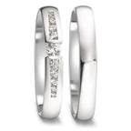 Partnerring 750/18 K vitguld