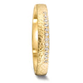 Partnerring 750/18 K gult guld diamant 0.06 ct, 12 stenar, tw-vsi
