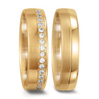 Partnerring 750/18 K gult guld