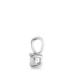 Hängsmycke 750/18 K vitguld diamant vit, 0.25 ct, [Brillant], w-si Ø4 mm