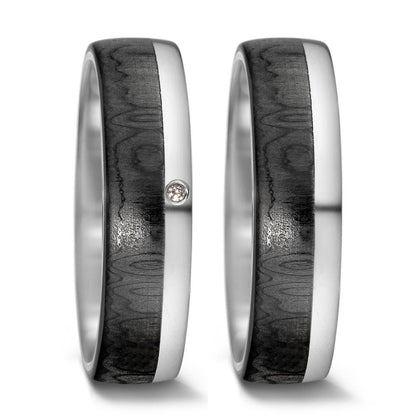 Partnerring 585/14 K vitguld, Kol