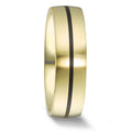 Partnerring 585/14 K gult guld, Kol