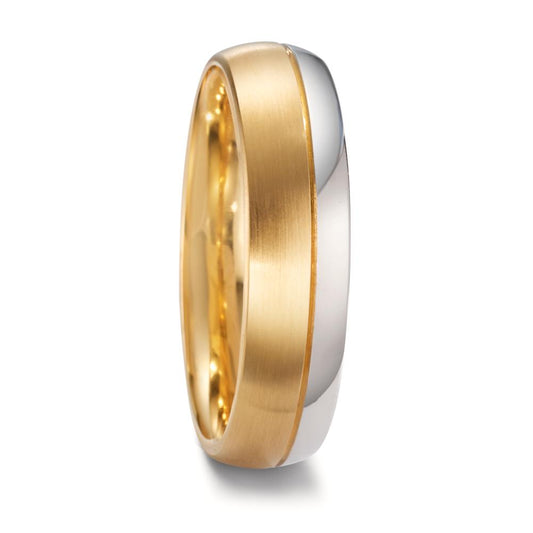 Partnerring 750/18 K vitguld, 750/18 K gult guld