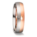 Partnerring 750/18 K vitguld, 750/18 K roséguld