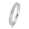 Minnesring 750/18 K vitguld diamant 0.532 ct, 38 stenar, w-si