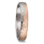 Partnerring 750/18 K vitguld, 750/18 K roséguld