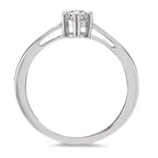 Solitärring 750/18 K vitguld diamant 0.25 ct, w-si