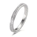 Minnesring 750/18 K vitguld diamant vit, 0.50 ct, 155 stenar, w-si