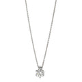 Collier 585/14 K vitguld diamant 0.22 ct, w-si 39.5-42 cm