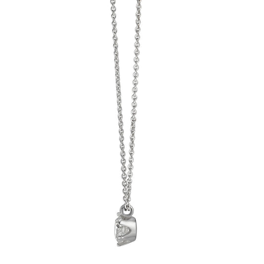 Collier 585/14 K vitguld diamant 0.22 ct, w-si 39.5-42 cm
