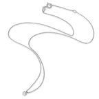 Collier 585/14 K vitguld diamant 0.22 ct, w-si 39.5-42 cm