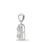 Hängsmycke 750/18 K vitguld diamant vit, 0.28 ct, w-si