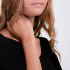 Armband Silver rodiumpläterad Oändlighet