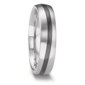 Partnerring 585/14 K vitguld, zirkonium