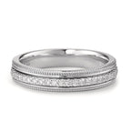 Finger ring 750/18 K vitguld diamant 0.21 ct, 23 stenar, [Brillant], w-si