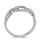 Finger ring 750/18 K vitguld diamant 0.20 ct, [Brillant], w-si