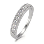 Minnesring 750/18 K vitguld diamant 0.35 ct, 10 stenar, w-si