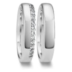 Partnerring 750/18 K vitguld