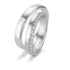 Partnerring 750/18 K vitguld