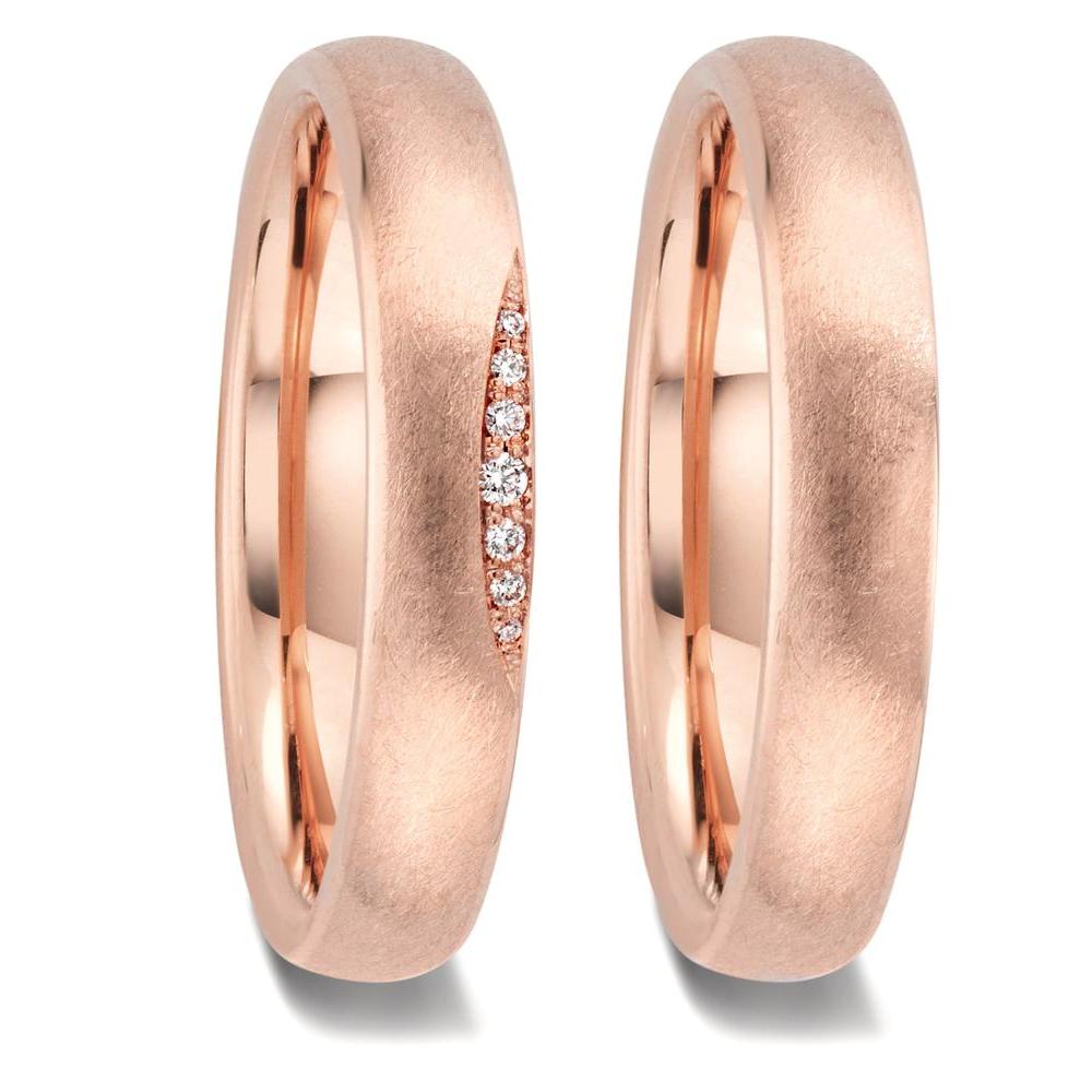 Partnerring 750/18 K roséguld