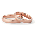 Partnerring 750/18 K roséguld