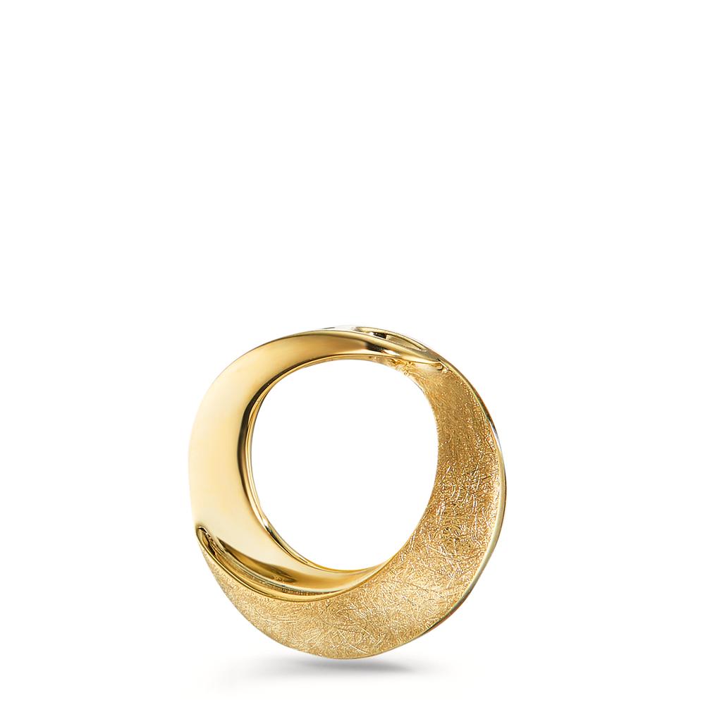Hängsmycke 375/9 K gult guld Ø14 mm