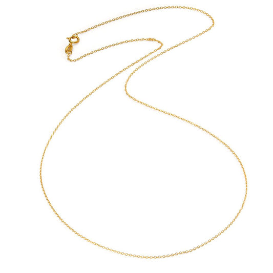 Halsband 750/18 K gult guld 36 cm