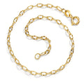 Vristlänk 585/14 K gult guld 24 cm
