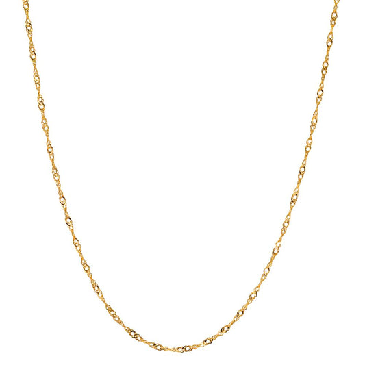 Halsband 750/18 K gult guld 36 cm
