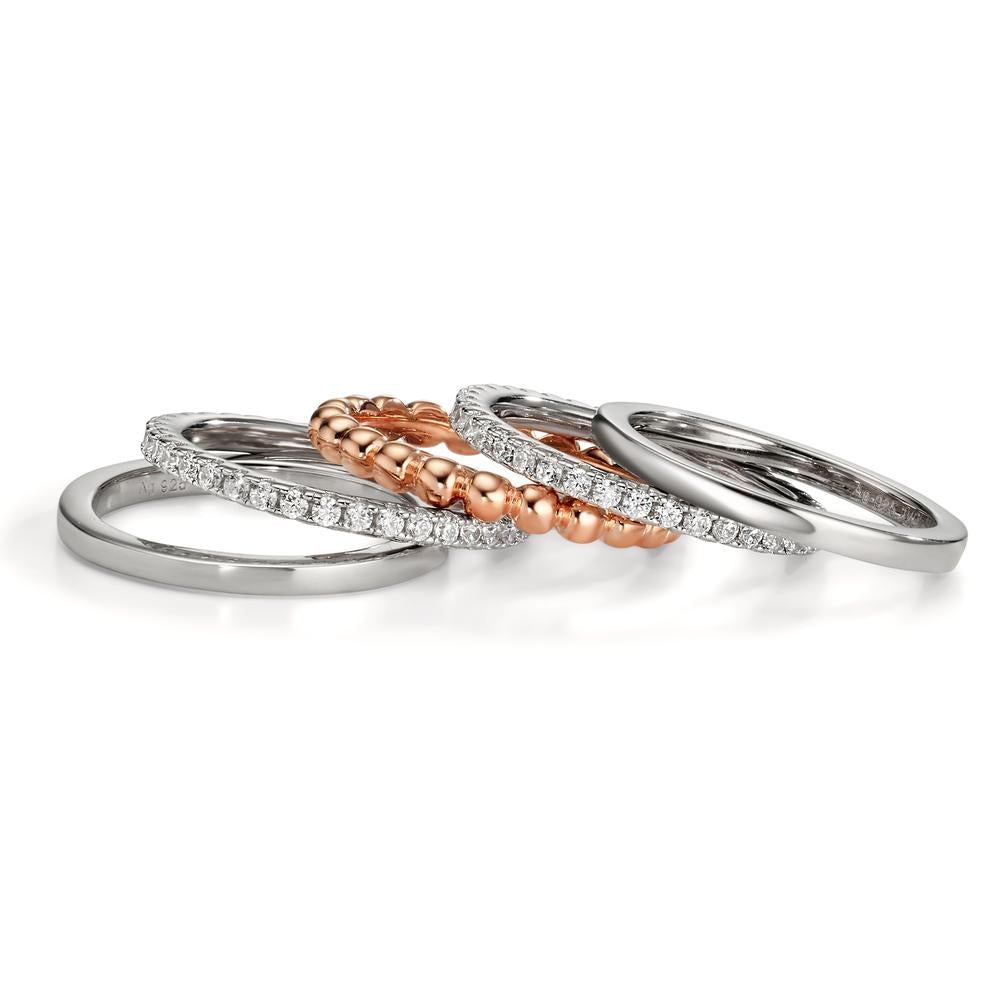 Finger ring Silver Zirkoniumoxid