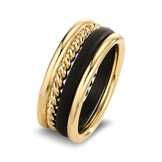 Finger ring 750/18 K gult guld, Kol