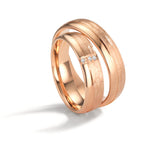 Partnerring 750/18 K roséguld
