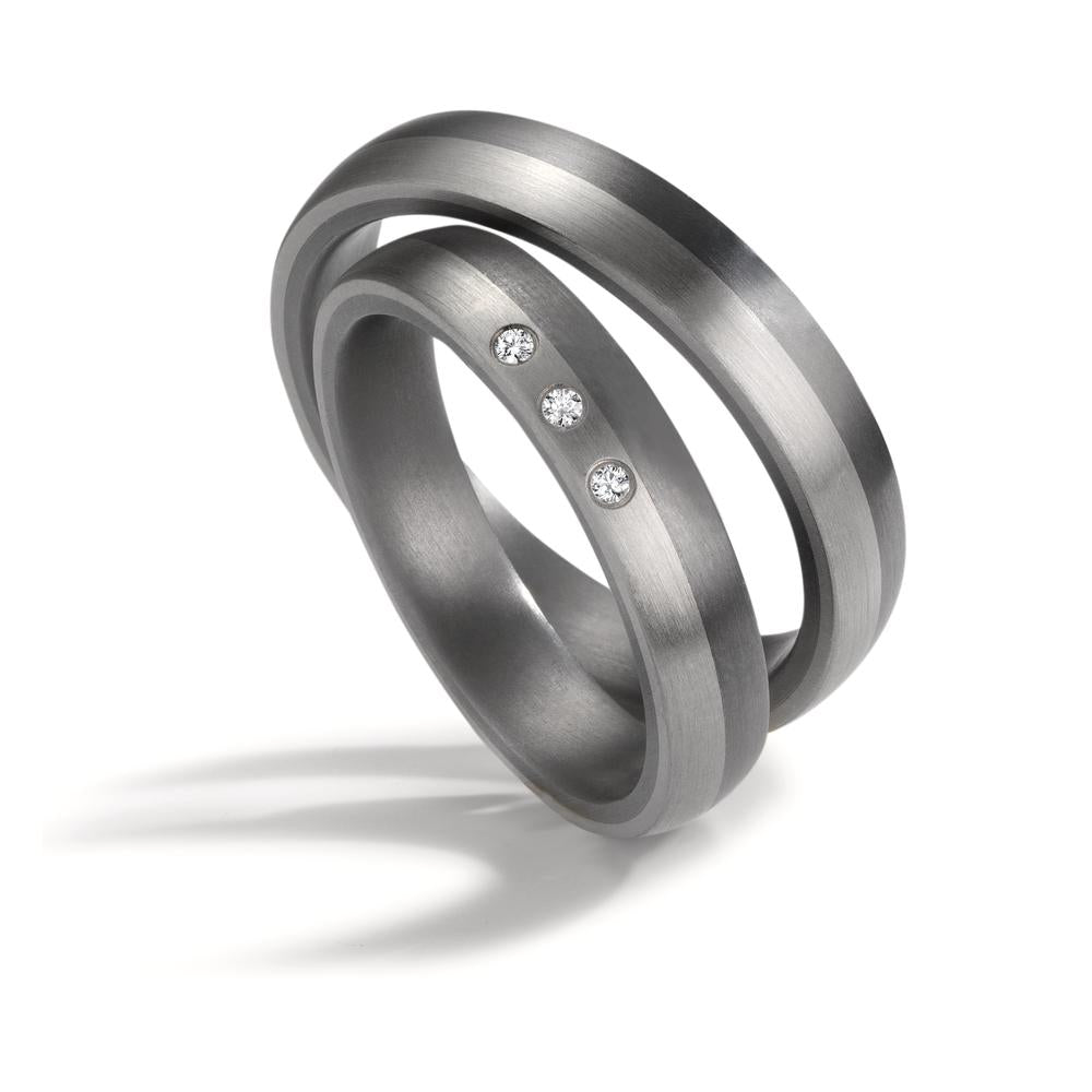 Partnerring 999 Tantal, 950 platina