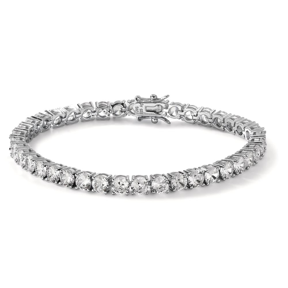 Armband Silver Zirkoniumoxid rodiumpläterad 20 cm