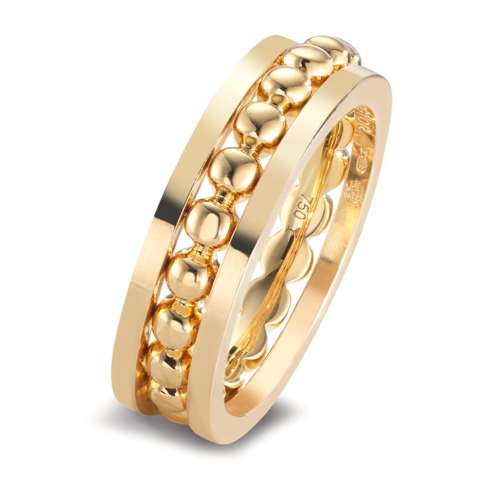 Ring set 750/18 K gult guld