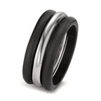 Ring set 750/18 K vitguld, Kol