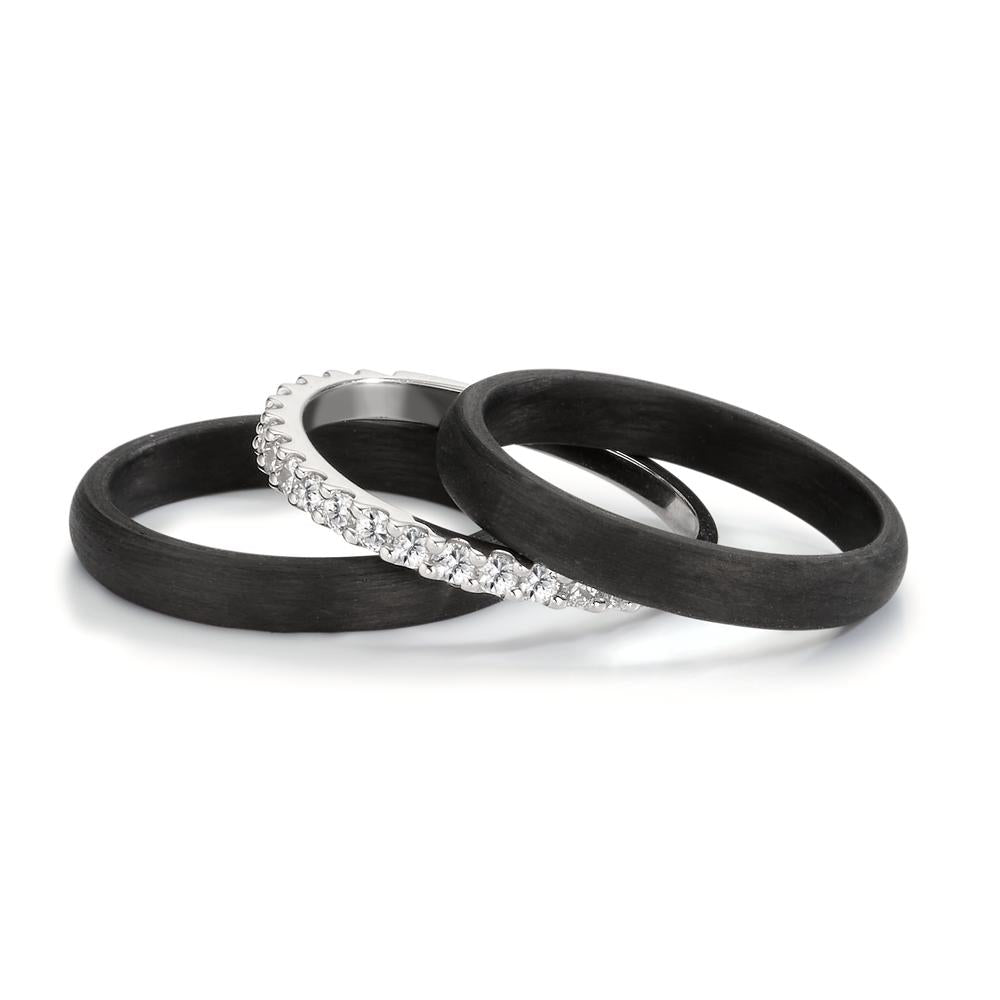 Ring set 375/9 K vitguld, Kol